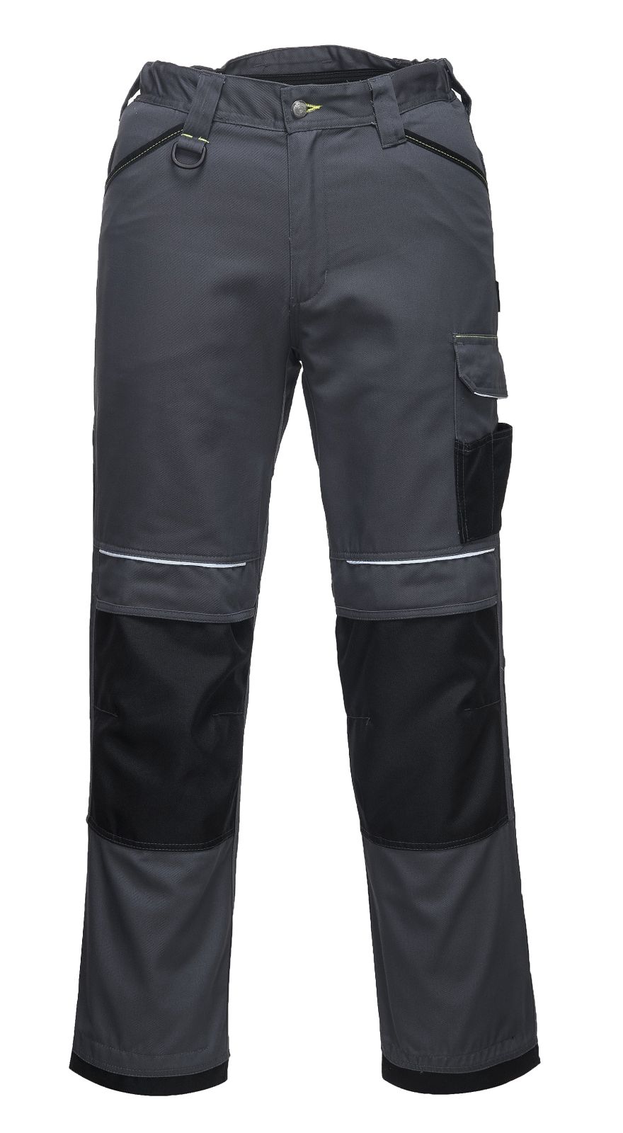 Portwest PW3 Broeken T601 zoom grijs-zwart(ZB)