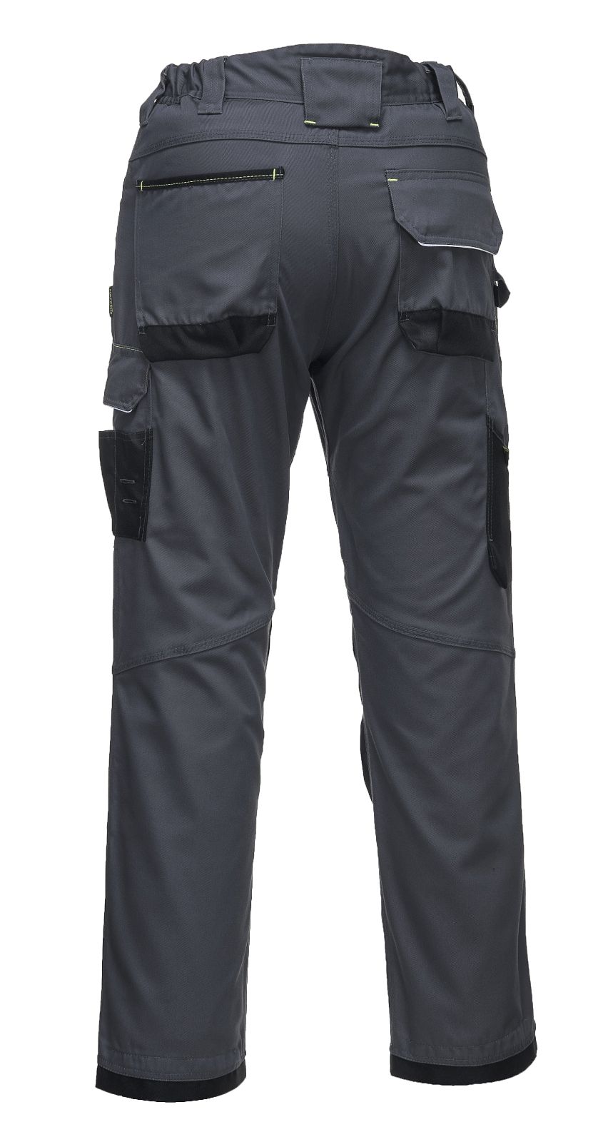 Portwest PW3 Broeken T601 zoom grijs-zwart(ZB)
