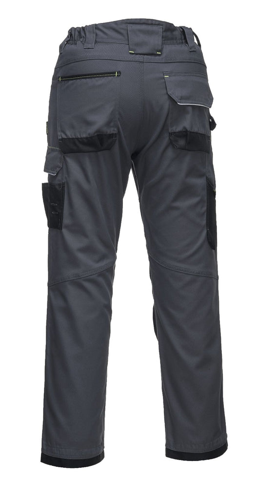 Portwest PW3 Broeken T601 zoom grijs-zwart(ZB)