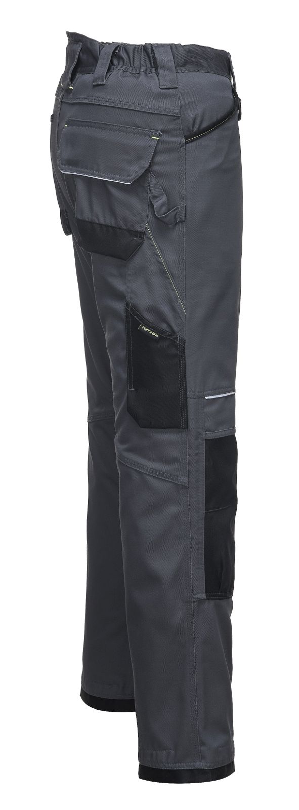 Portwest PW3 Broeken T601 zoom grijs-zwart(ZB)