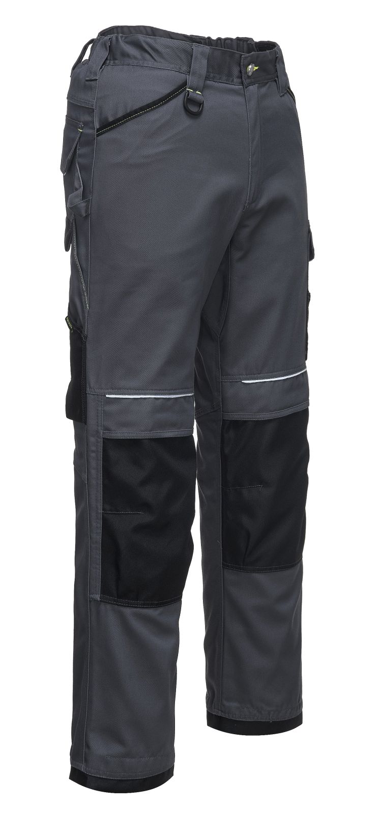 Portwest PW3 Broeken T601 zoom grijs-zwart(ZB)