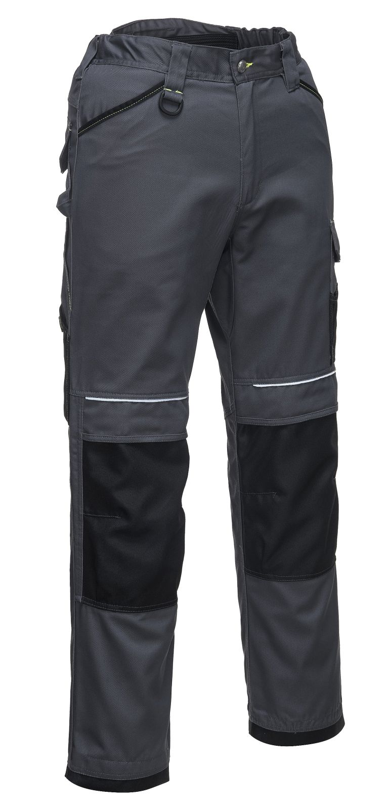 Portwest PW3 Broeken T601 zoom grijs-zwart(ZB)