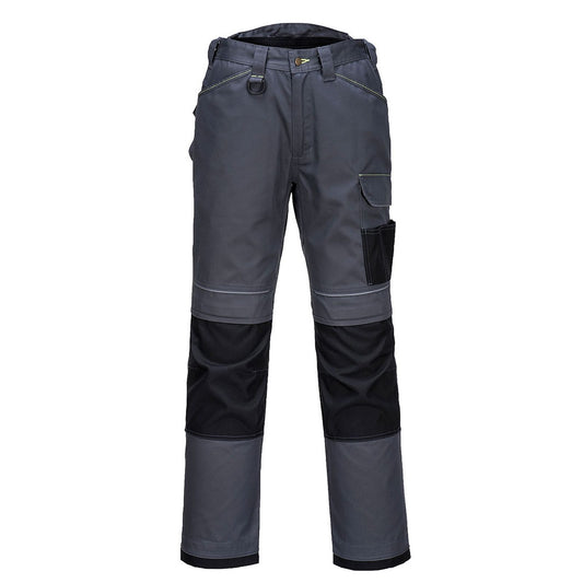 Portwest PW3 Broeken T601 zoom grijs-zwart(ZB)