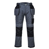 Portwest PW3 Broeken T602 zoom grijs-zwart(ZB)