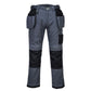 Portwest PW3 Broeken T602 zoom grijs-zwart(ZB)
