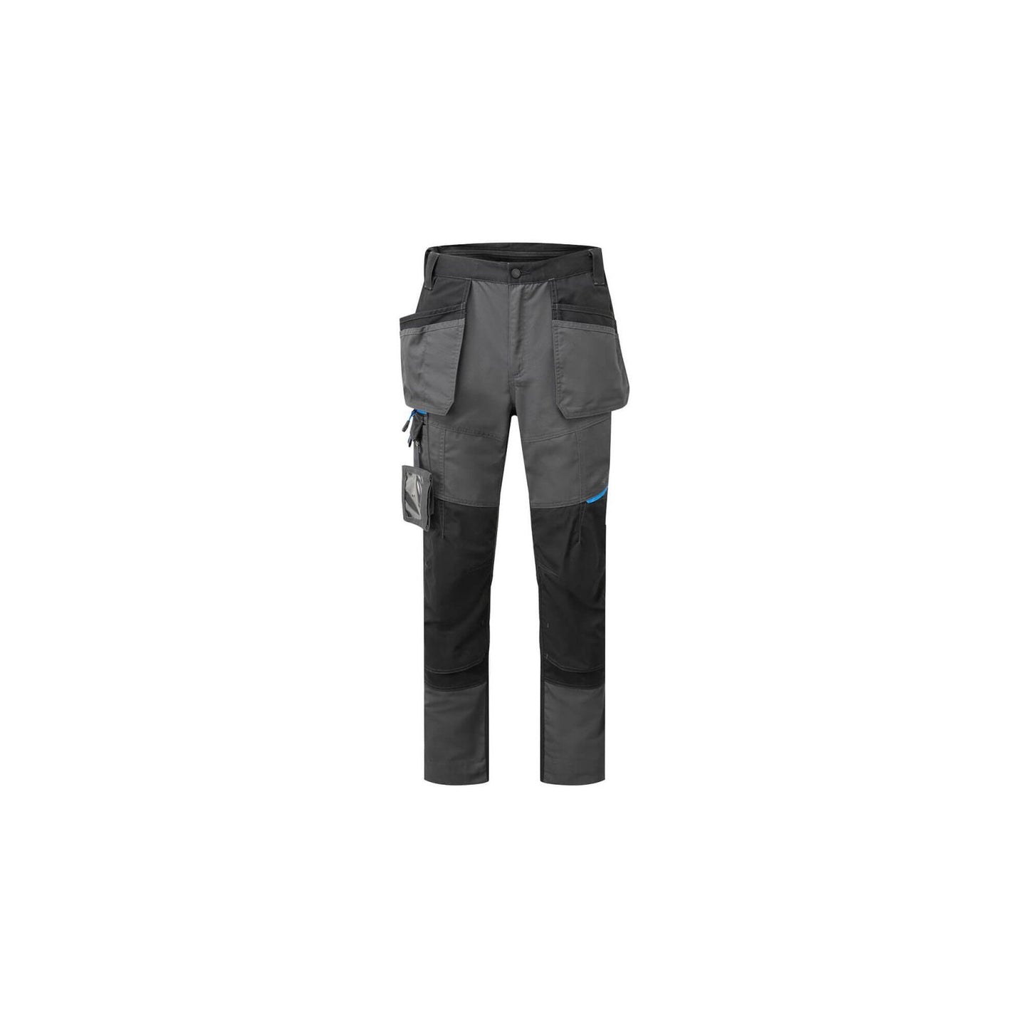 Portwest WX3 Werkkleding Werkbroek T719 slim fit holster stretch metaalgrijs(MG)
