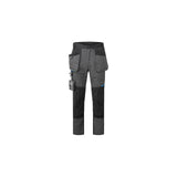 Portwest WX3 Werkkleding Werkbroek T719 slim fit holster stretch metaalgrijs(MG)