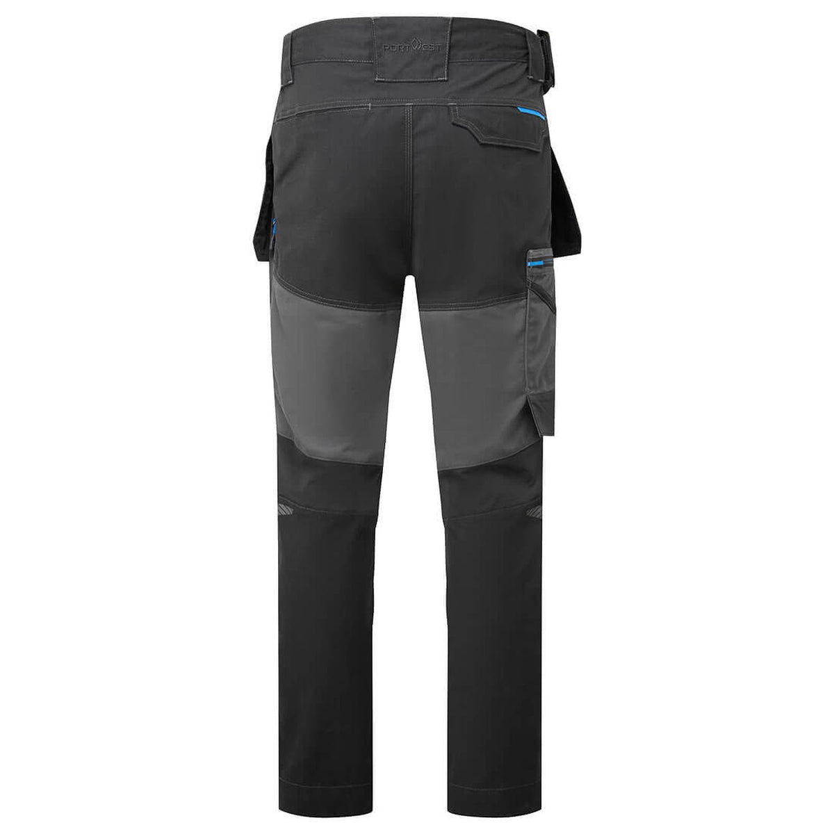 Portwest WX3 Werkkleding Werkbroek T719 slim fit holster stretch metaalgrijs(MG)