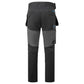 Portwest WX3 Werkkleding Werkbroek T719 slim fit holster stretch metaalgrijs(MG)