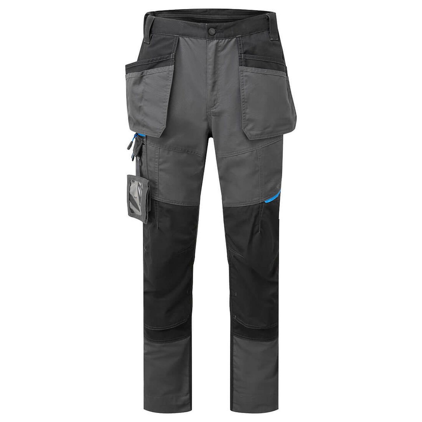 Portwest WX3 Werkkleding Werkbroek T719 slim fit holster stretch metaalgrijs(MG)