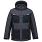 Portwest Jassen T740 Waterdicht Afneembare capuchon metaalgrijs(MG)