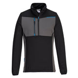 Portwest Hoodies T755 Half Zip zwart(BK)