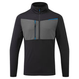 Portwest Hoodies T755 Half Zip zwart(BK)