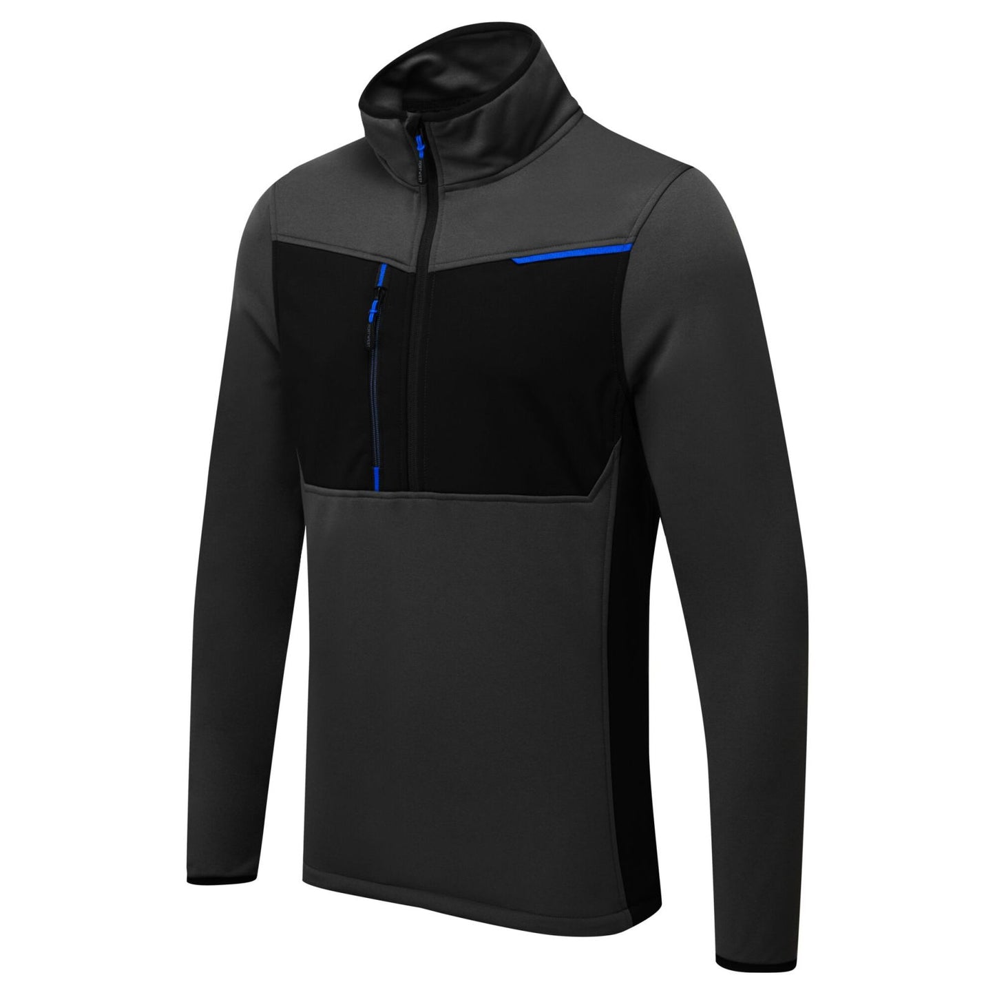 Portwest Hoodies T755 Half Zip metaalgrijs(MG)