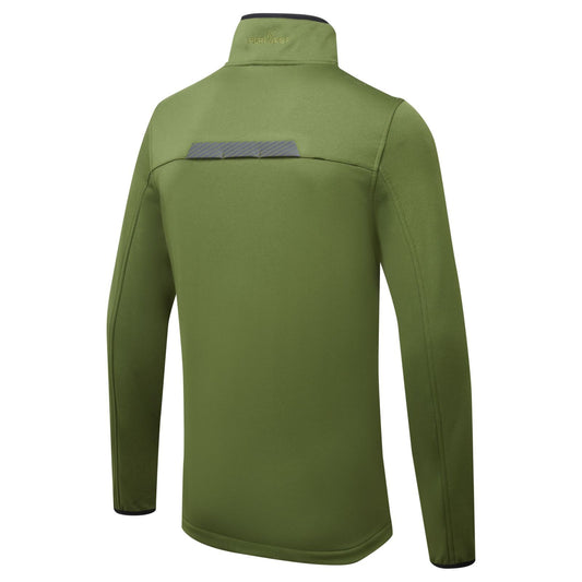 Portwest WX3 Bescherming Tegen Alle Weersomstandigheden Hoodie T755 Tech Fleece halve rits olijfgroen(OG)