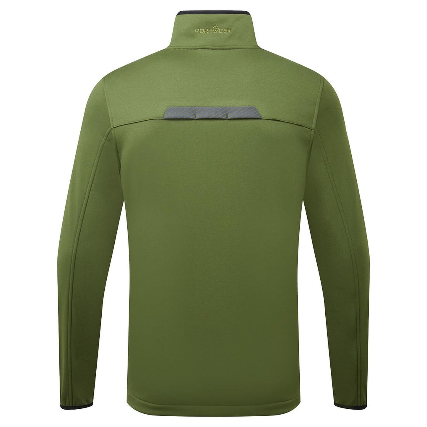 Portwest WX3 Bescherming Tegen Alle Weersomstandigheden Hoodie T755 Tech Fleece halve rits olijfgroen(OG)