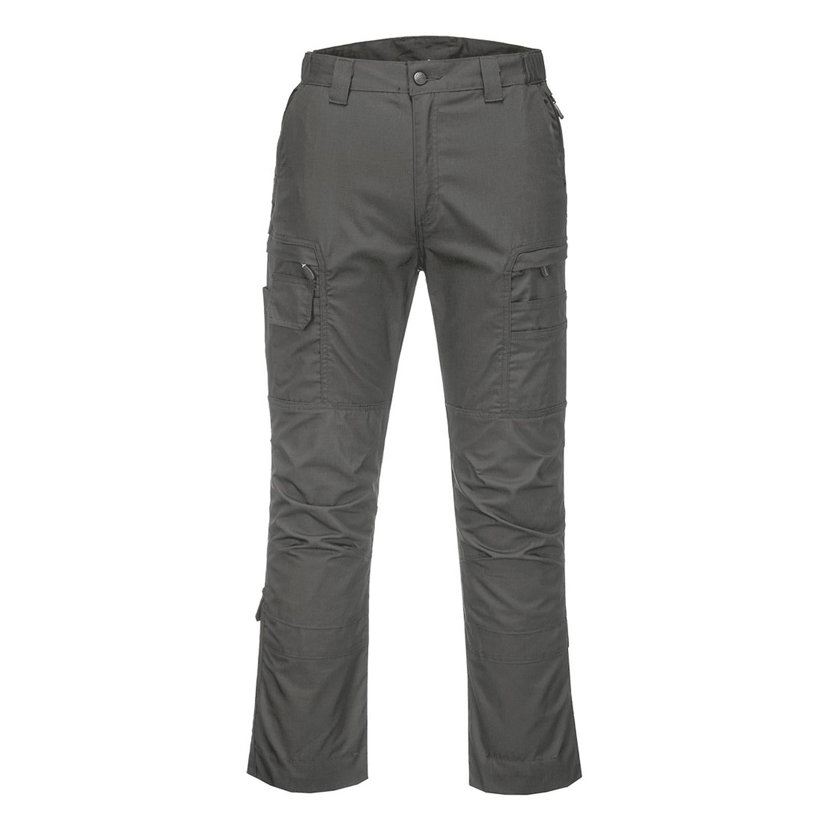 Portwest KX3 Werkkleding Broek T802 ripstop metaalgrijs(MG)