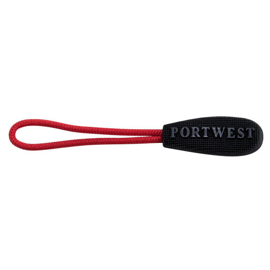 Portwest pullers T900 rits vervangbaar rood(RE)