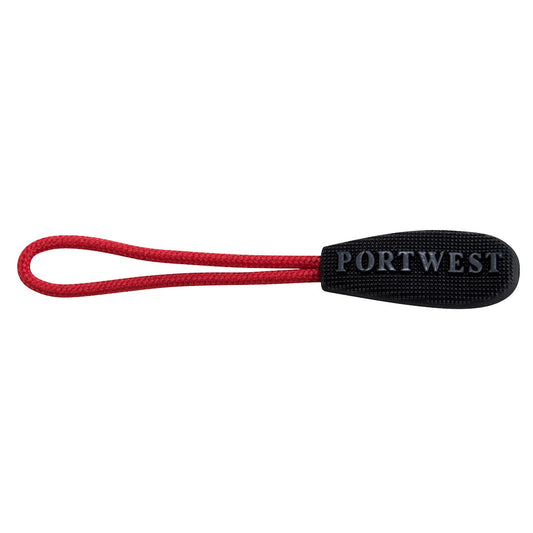 Portwest pullers T900 rits vervangbaar rood(RE)