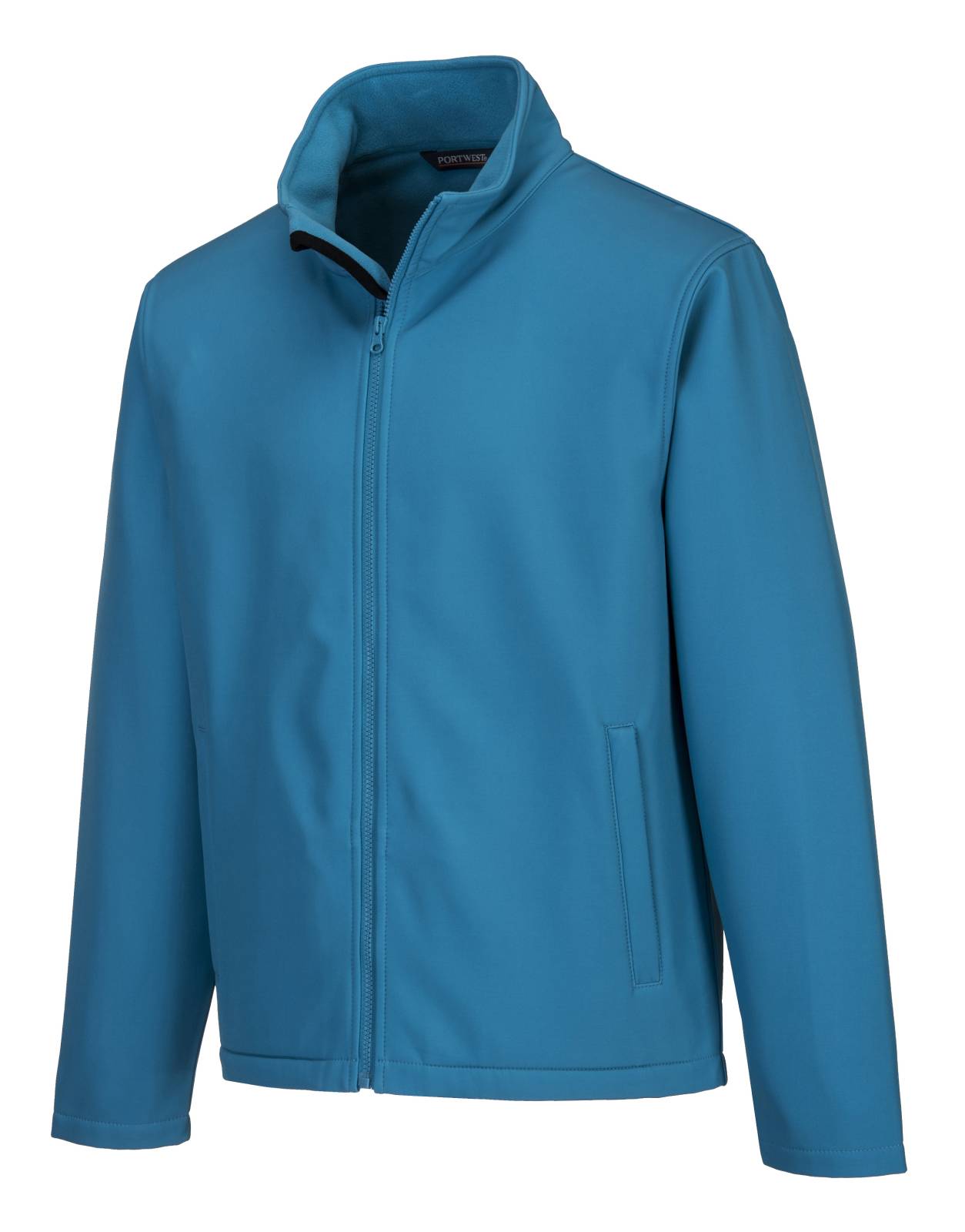 Portwest Regenkleding Alle weersomstandigheden Jassen TK20 Print & Promo softshell heren (2L) waterafstotend winddicht aquablauw(AQ)