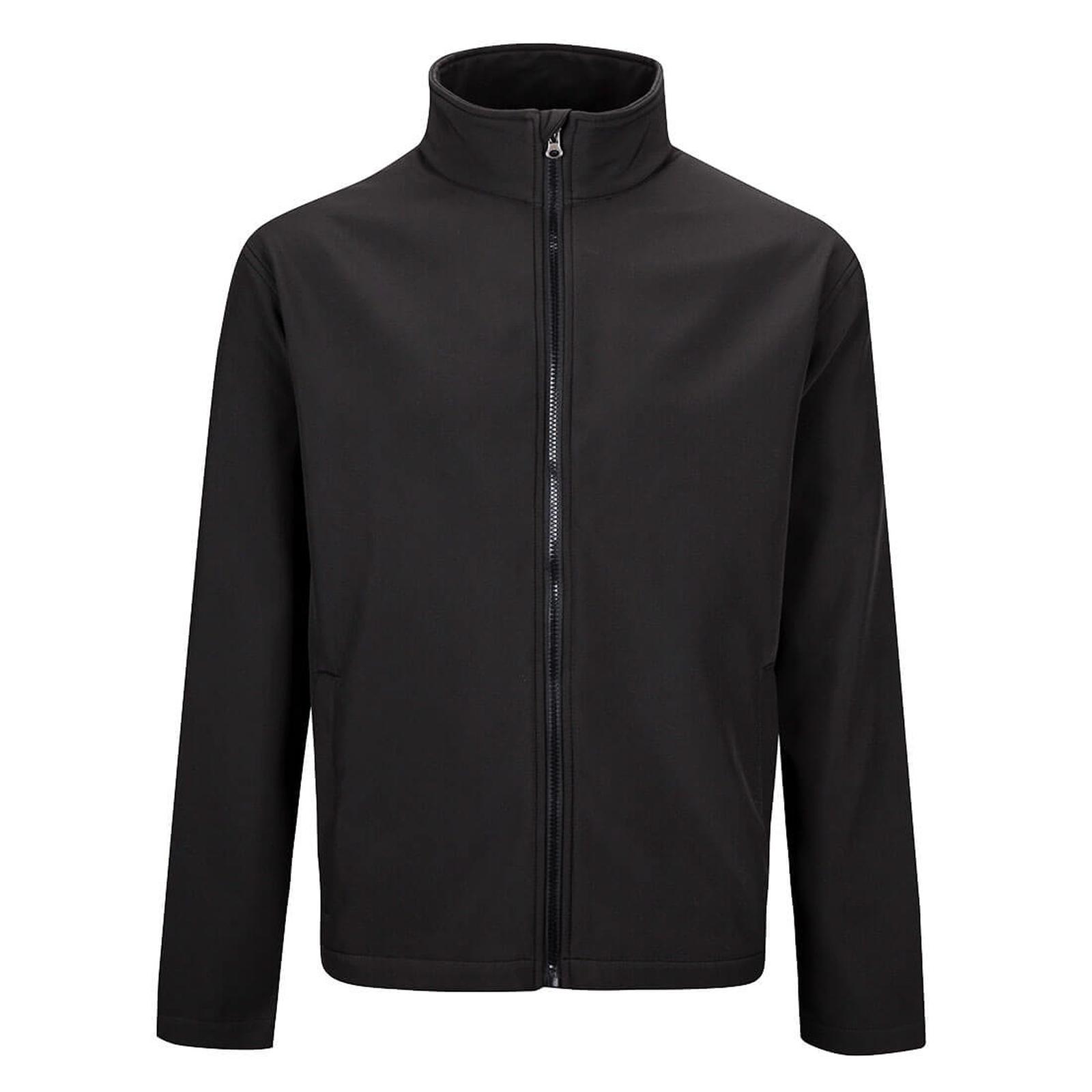 Portwest Regenkleding Bescherming Tegen Alle Weersomstandigheden Jassen TK20 Print & Promo softshell heren (2L) waterafstotend winddicht zwart(BK)