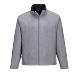 Portwest Regenkleding Alle weersomstandigheden Jassen TK20 Print & Promo softshell heren (2L) waterafstotend winddicht mergelgrijs(GM)