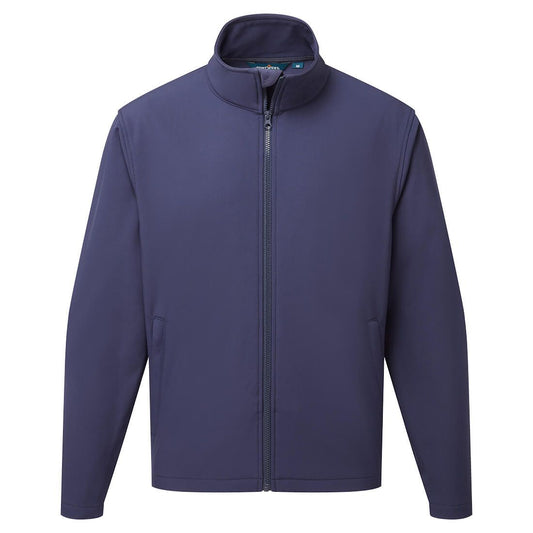 Portwest Regenkleding Alle weersomstandigheden Jassen TK20 Print & Promo softshell heren (2L) waterafstotend winddicht marineblauw(NA)