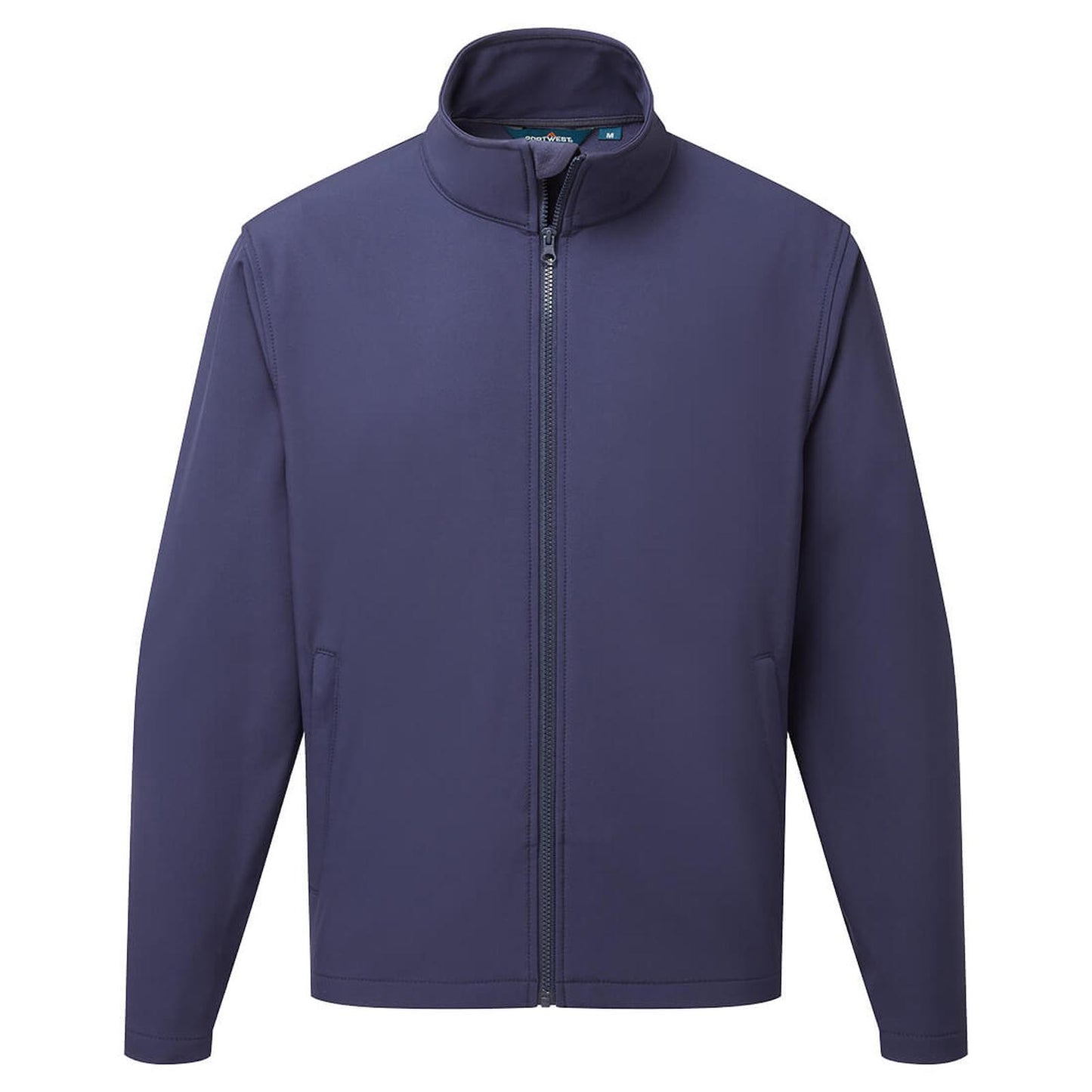Portwest Regenkleding Bescherming Tegen Alle Weersomstandigheden Jassen TK20 Print & Promo softshell heren (2L) waterafstotend winddicht marineblauw(NA)