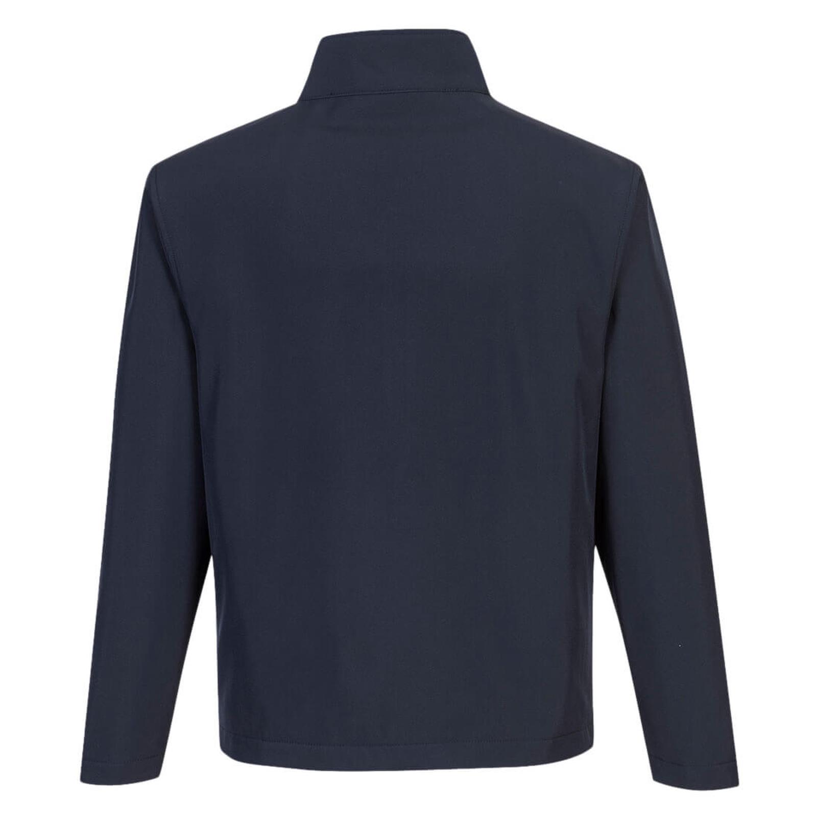 Portwest Regenkleding Bescherming Tegen Alle Weersomstandigheden Jassen TK20 Print & Promo softshell heren (2L) waterafstotend winddicht donker marineblauw(NV)
