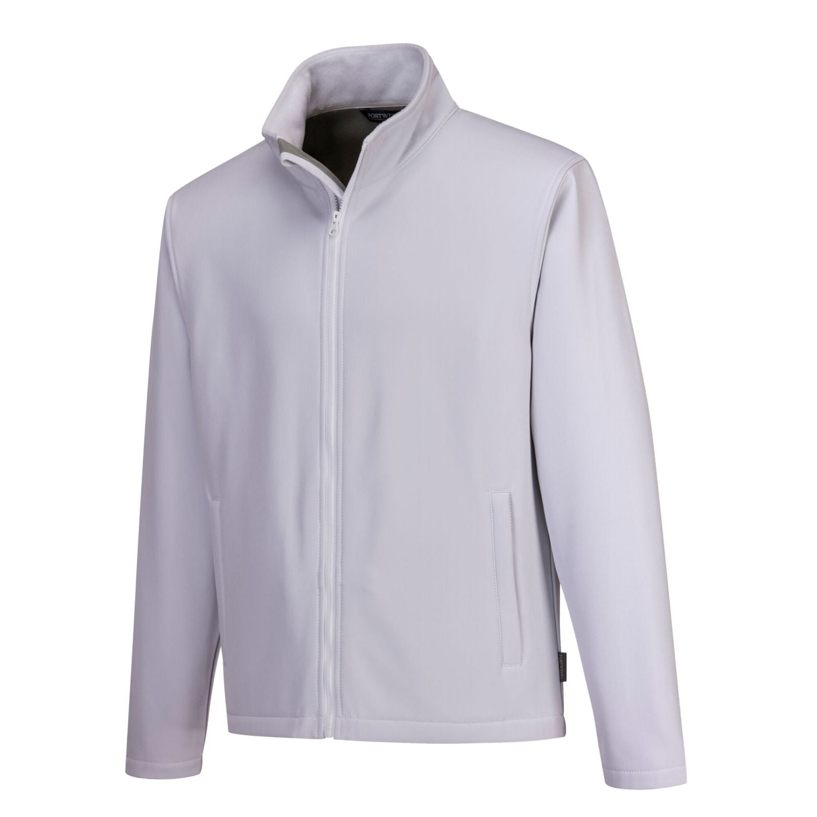 Portwest Regenkleding Alle weersomstandigheden Jassen TK20 Print & Promo softshell heren (2L) waterafstotend winddicht wit(WH)