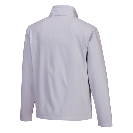 Portwest Regenkleding Alle weersomstandigheden Jassen TK20 Print & Promo softshell heren (2L) waterafstotend winddicht wit(WH)