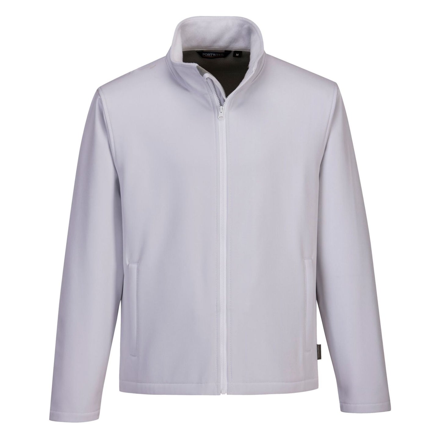 Portwest Regenkleding Alle weersomstandigheden Jassen TK20 Print & Promo softshell heren (2L) waterafstotend winddicht wit(WH)