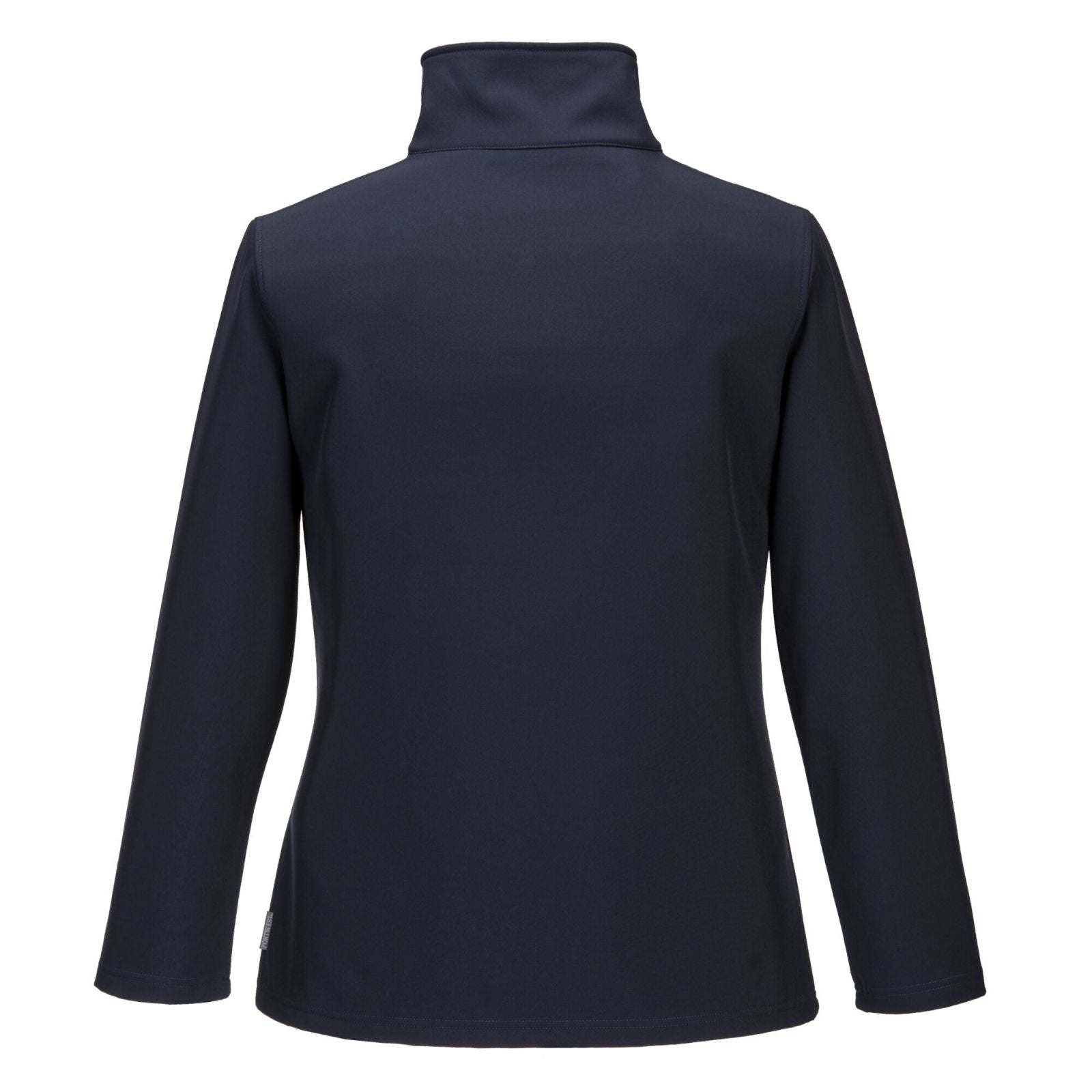 Portwest Regenkleding Softshell Bescherming Alle Weersomstandigheden Jas TK21 Print & Promo softshell (2L) dames donker marineblauw(NV)