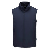 Portwest Regenkleding Softshell Alle Weersomstandigheden Bodywarmer TK22 Print & Promo Softshell Gilet (2L) donker marineblauw(NV)