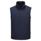 Portwest Regenkleding Softshell Bescherming Tegen Alle Weersomstandigheden Bodywarmer TK22 Print & Promo Softshell Gilet (2L) donker marineblauw(NV)