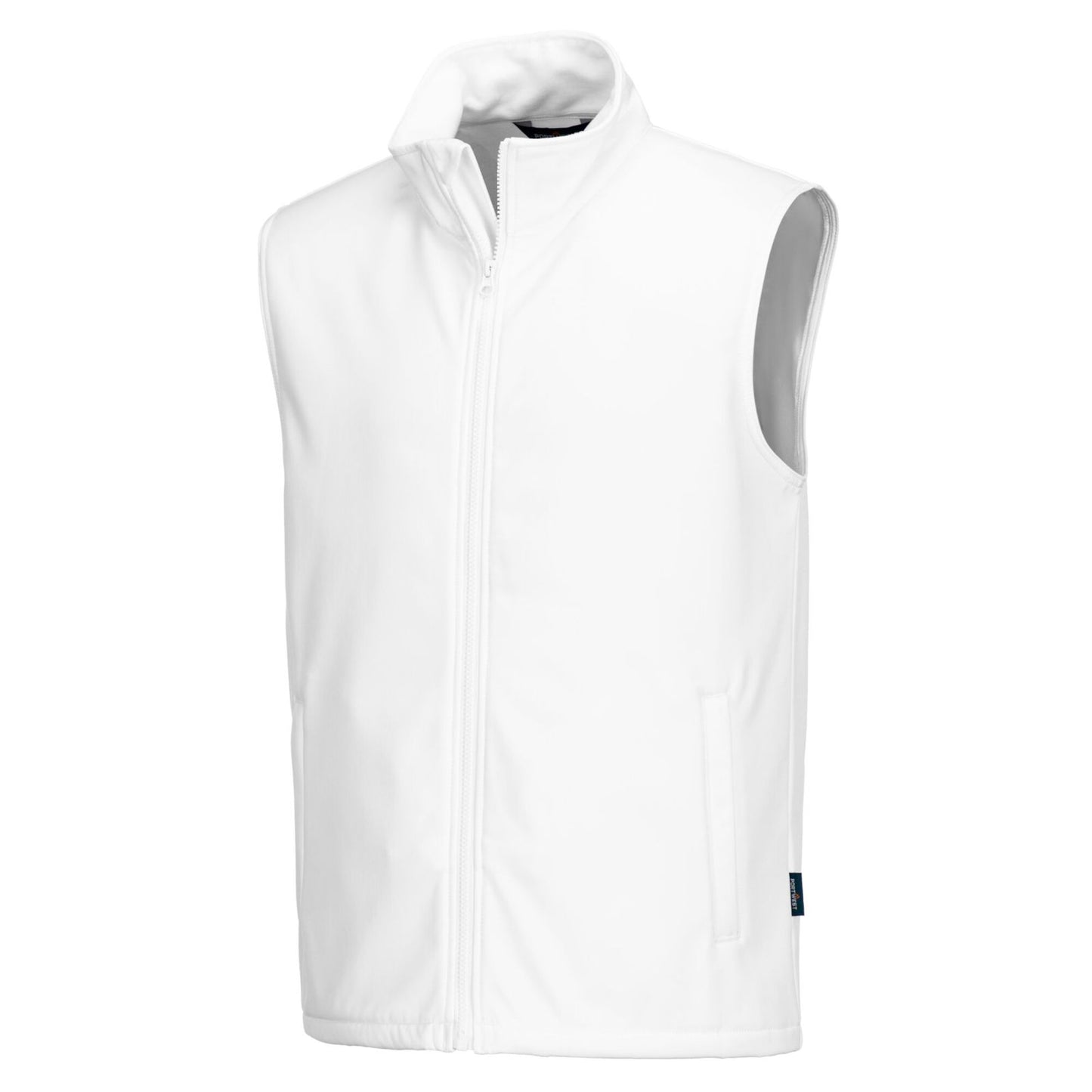 Portwest Print & Promo Bodywarmer TK22 softshell (2L) fleece waterafstotend winddicht wit(WH)