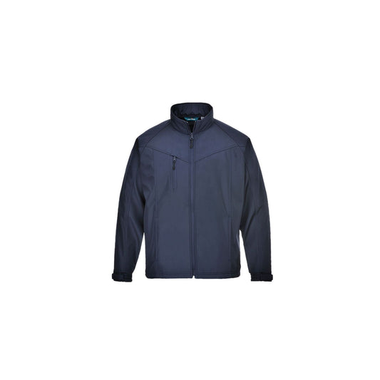 Portwest Regenkleding Softshell Alle weersomstandigheden Jas TK40 Oregon softshell heren (3L) waterafstotend winddicht donker marineblauw(DN)