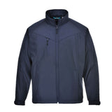 Portwest Regenkleding Softshell Alle weersomstandigheden Jas TK40 Oregon softshell heren (3L) waterafstotend winddicht donker marineblauw(NV)