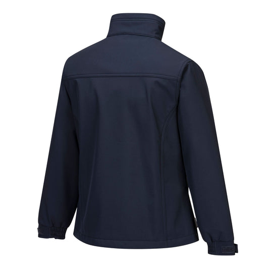 Portwest Regenkleding Softshell Alle Weersomstandigheden Jack TK41 Charlotte Dames Softshell (3L) marineblauw(NV)