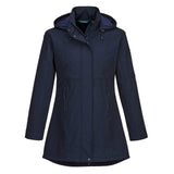 Portwest Dames regenkleding Bescherming Tegen Alle Weersomstandigheden Jack TK42 Carla softshell dames (3L) donker marineblauw(NV)