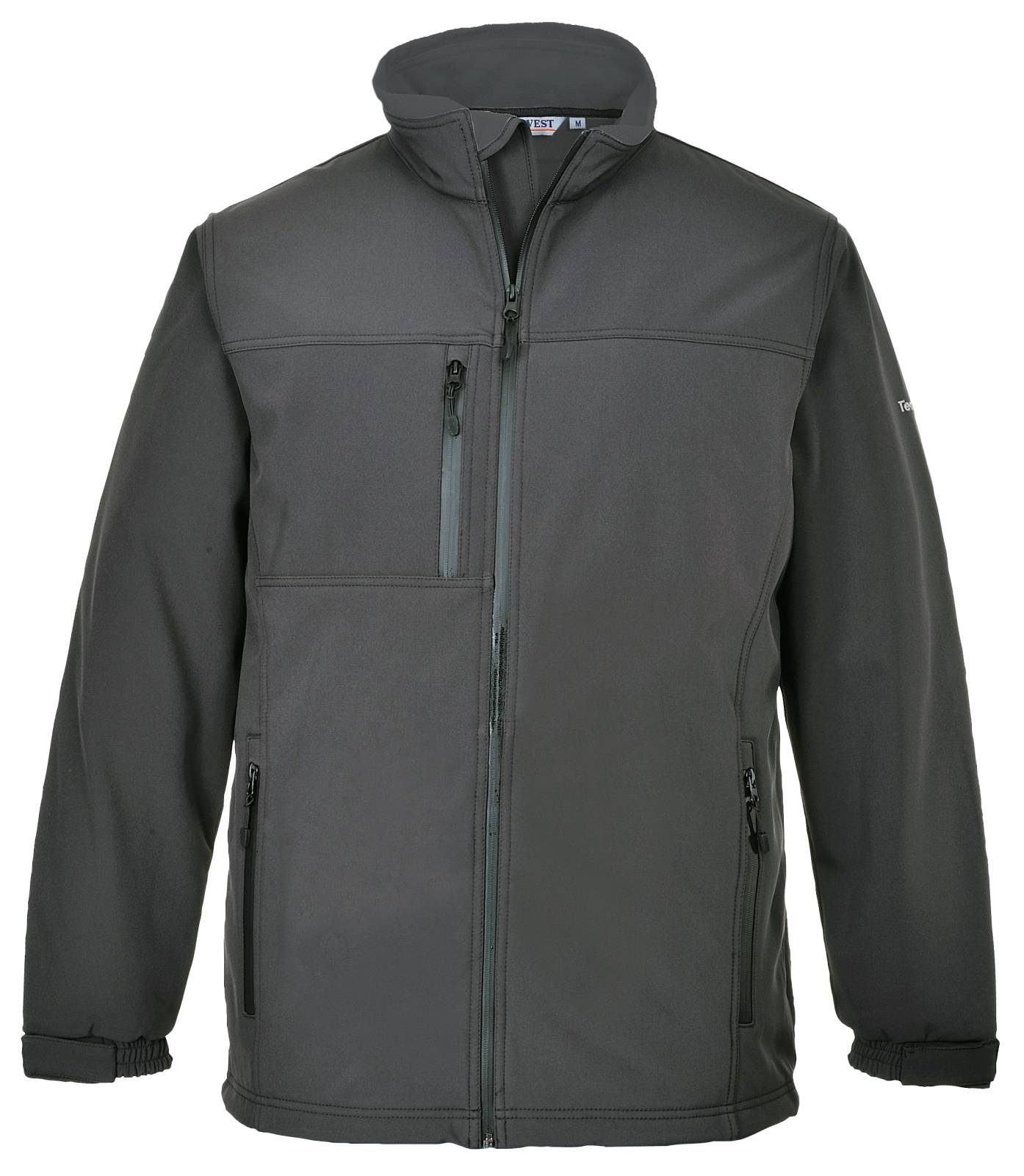 Portwest Regenkleding Softshell Alle Weersomstandigheden Jack TK50 Softshell 3 (3L) grijs(GR)
