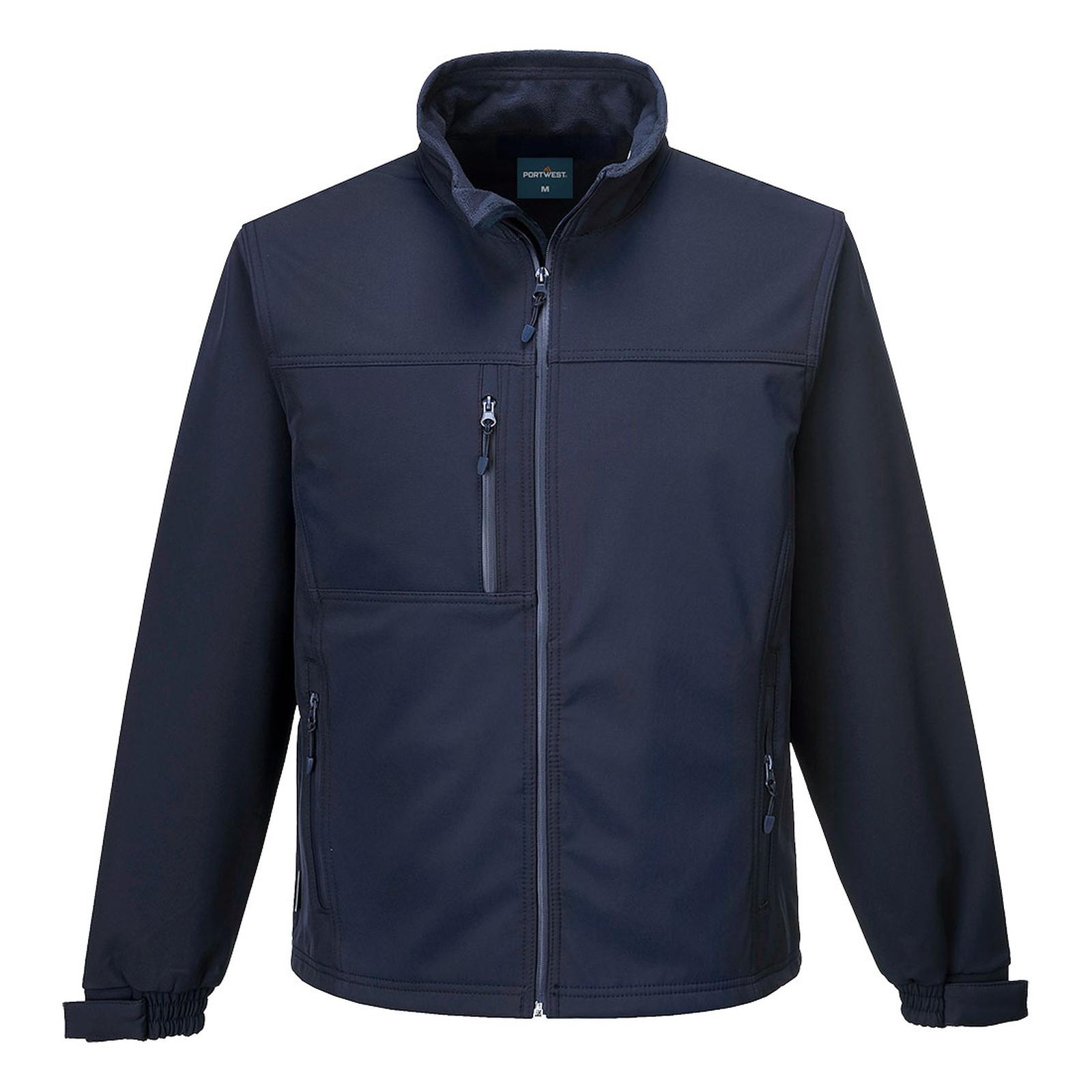 Portwest Regenkleding Softshell Bescherming Tegen Alle Weersomstandigheden jack TK50 softshell 3 (3L) waterafstotend winddicht donker marineblauw(NV)