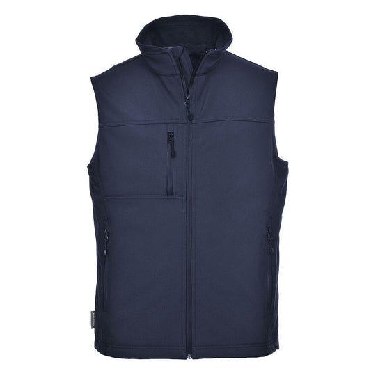 Portwest Regenkleding Softshell Alle weersomstandigheden Bodywarmer TK51 softshell (3L) marineblauw(NA)