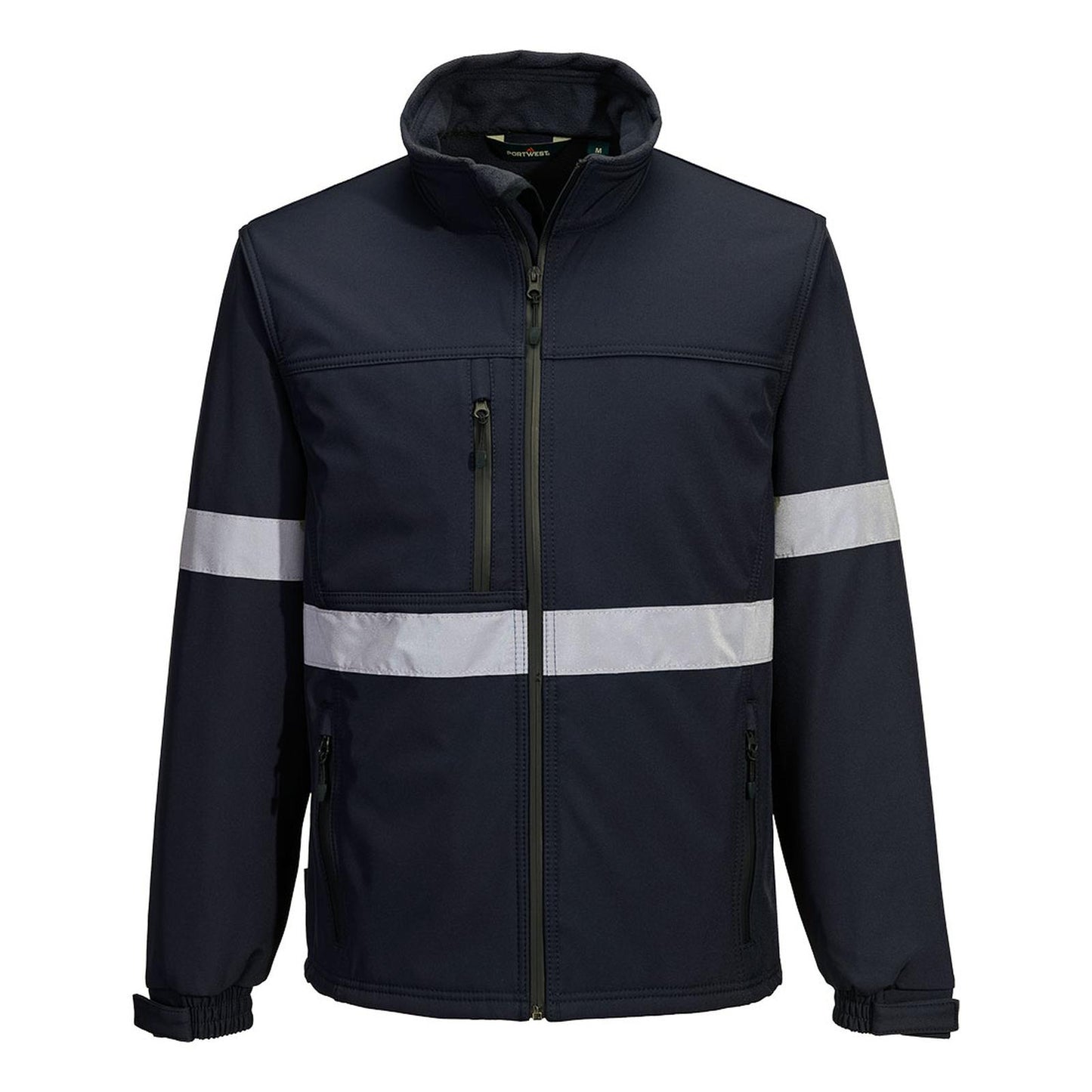 Portwest Regenkleding Softshell Bescherming Tegen Alle Weersomstandigheden Jack TK54 Iona Softshell (3L) donker marineblauw(NV)