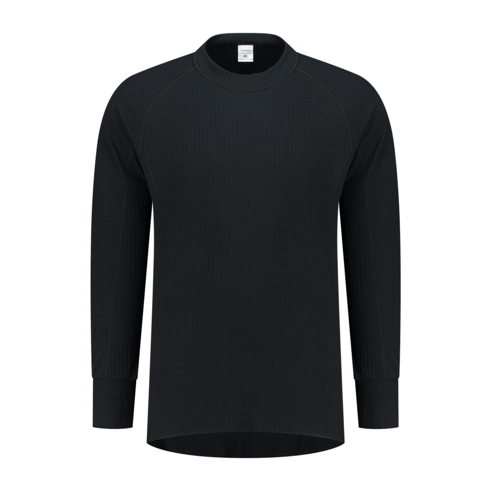 Noname Thermoshirt TLS100 lange mouw col zwart(ZWART)