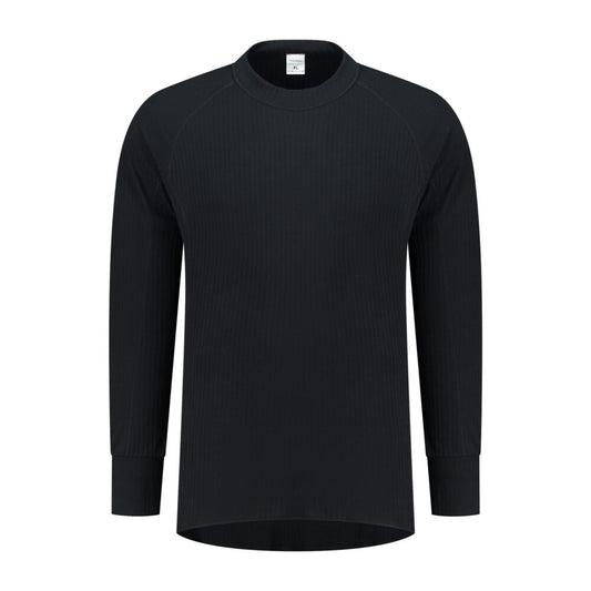 Noname Thermoshirt TLS100 lange mouw col zwart(ZWART)