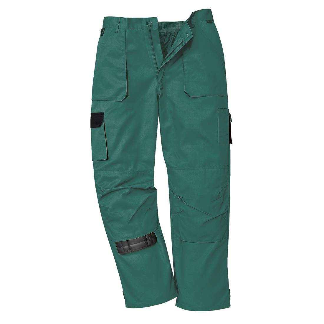 Portwest Algemene Werkkleding Werkkleding Broek TX11 Texo contrast flessengroen(BG)