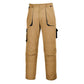 Portwest Algemene Werkkleding Werkkleding Broek TX11 Texo Contrast Episch khaki(EK)
