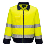 Portwest Jassen TX70 geel-marineblauw(YN)