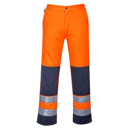Portwest Broeken TX71 oranje-marineblauw(ON)